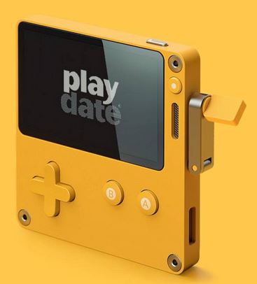 Playdate, la consolle a manovella!